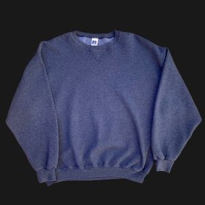 Purple Russell vintage crewneck sweater